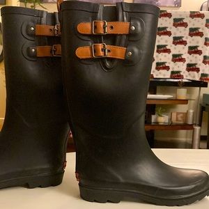 Chooka Mens Rain Boots - Black - Size: 9